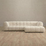 Puff Sofa Chaise Sectional (111")