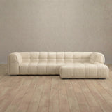 Puff Sofa Chaise Sectional (111")