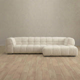 Puff Sofa Chaise Sectional (111")