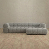 Puff Sofa Chaise Sectional (111")