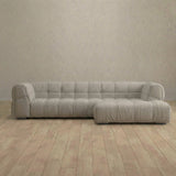 Puff Sofa Chaise Sectional (111")