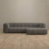 Puff Sofa Chaise Sectional (111")