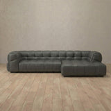Puff Sofa Chaise Sectional (133")