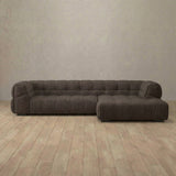 Puff Sofa Chaise Sectional (133")