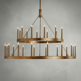 Lineage Two-Tier Chandelier