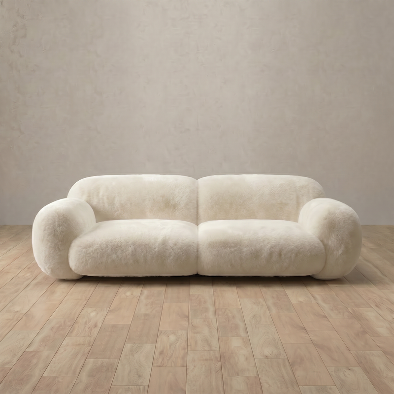 Aspen Cloud Sofa Loveseat (87