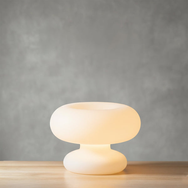 Maki White Mushroom Lamp