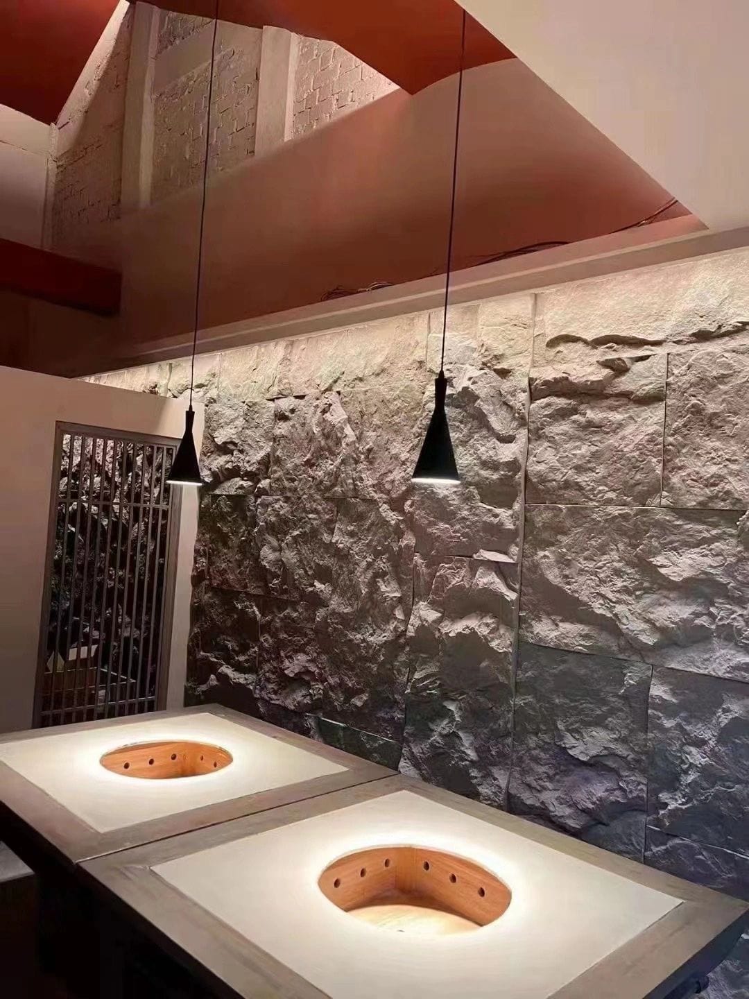 Mountain Stone Rock Wall Panel (Lightweight) — lifestyle