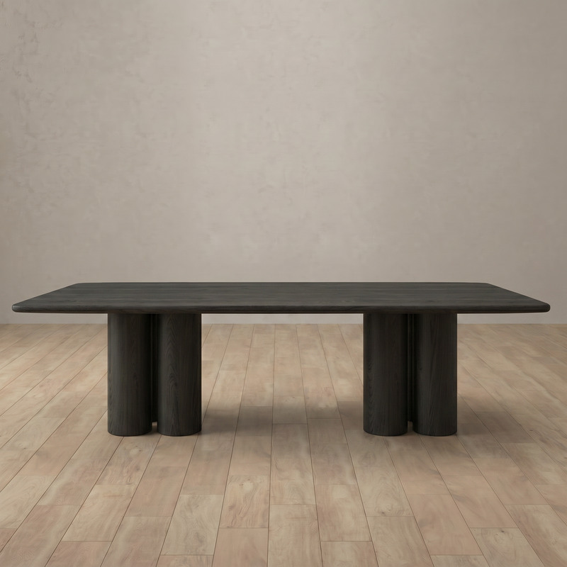 Mary Dining Table — Black Oak