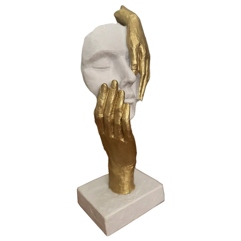 Hands & Mask Sculpture