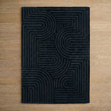 Meridian Modern Geometric Rug