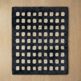 Grid Contemporary Checkered Rug
