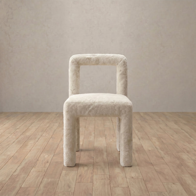 Miro Sheepskin Dining Chair — dimensions