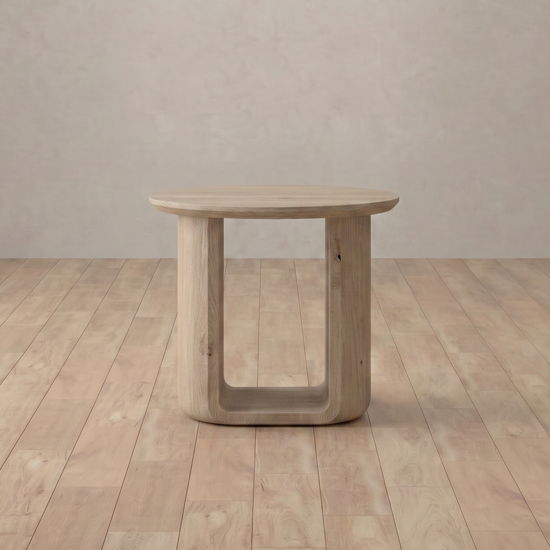 Modena Side Table — White Oak