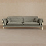 2 Seater-Full Grain Leather-Greige