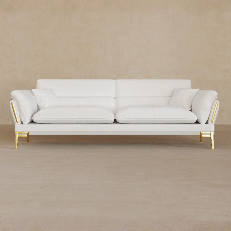 2 Seater-Full Grain Leather-Ivory