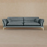 2 Seater-Full Grain Leather-Pewter