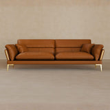 2 Seater-Top Grain Leather-Brandy