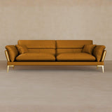 2 Seater-Top Grain Leather-Camel