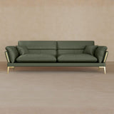 2 Seater-Top Grain Leather-Sage