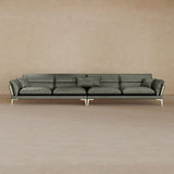 4 Seater-Full Grain Leather-Graphite