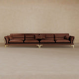 4 Seater-Full Grain Leather-Oxblood