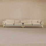 4 Seater-Top Grain Leather-Alabaster