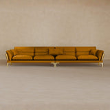 4 Seater-Top Grain Leather-Camel