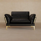 Single-Full Grain Leather-Charcoal