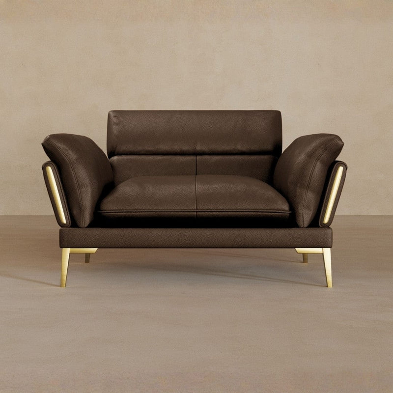 Single-Full Grain Leather-Espresso