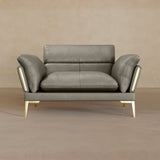 Single-Full Grain Leather-Greige