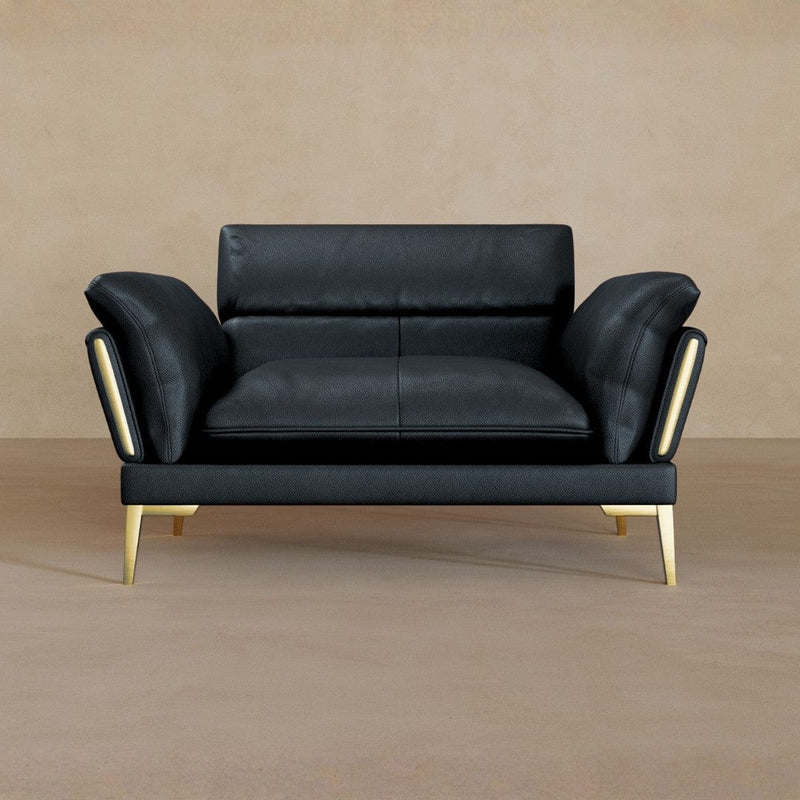 Single-Full Grain Leather-Ink