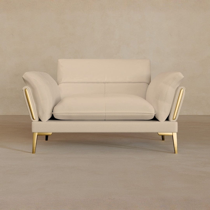 Single-Full Grain Leather-Linen