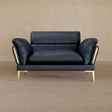 Single-Full Grain Leather-Navy