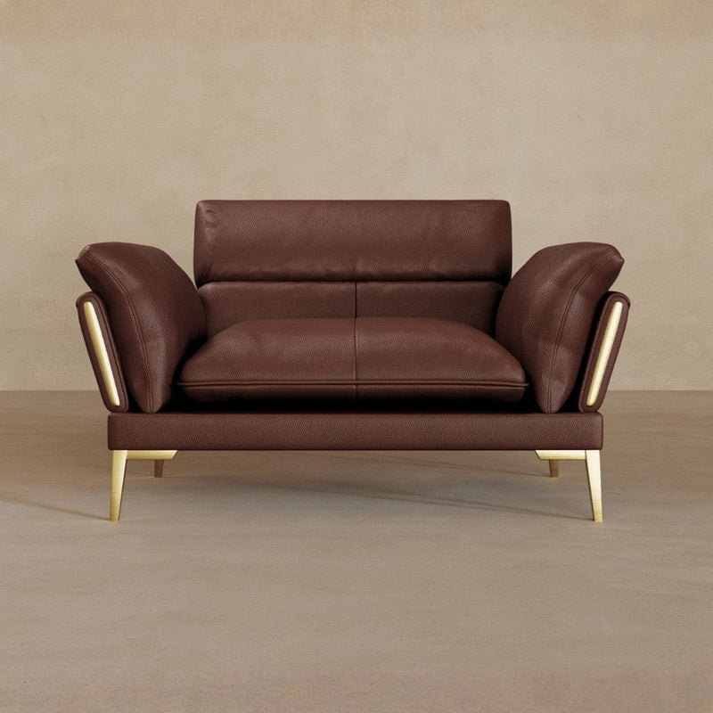 Single-Full Grain Leather-Oxblood