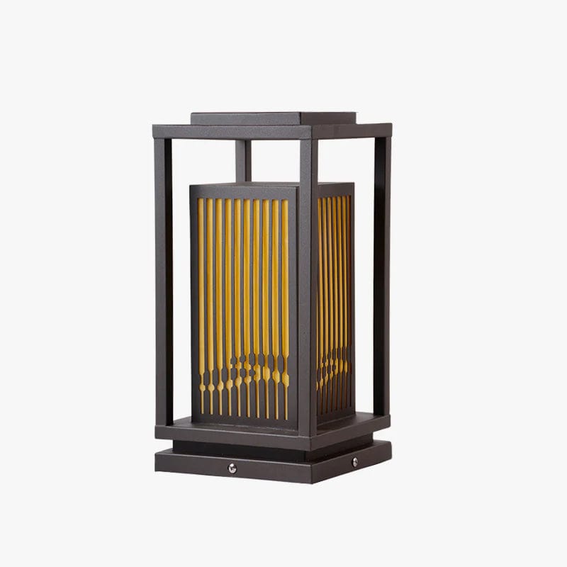 Cage Post Light (Outdoor Solar)
