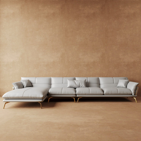 Modern Italian Leather Sofa