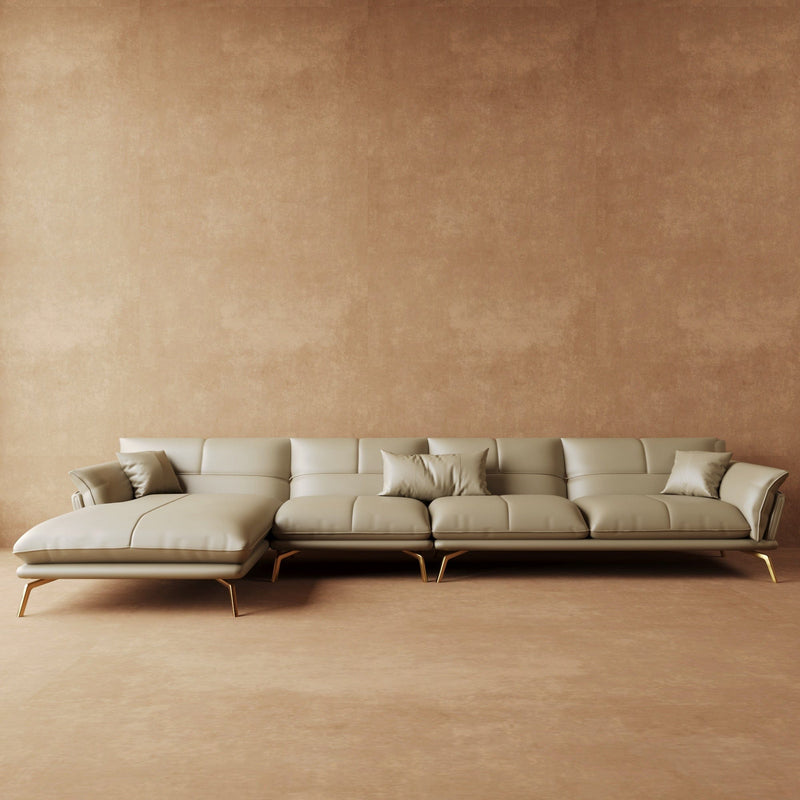 Modern Italian Leather Sofa