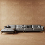 Modern Italian Leather Sofa