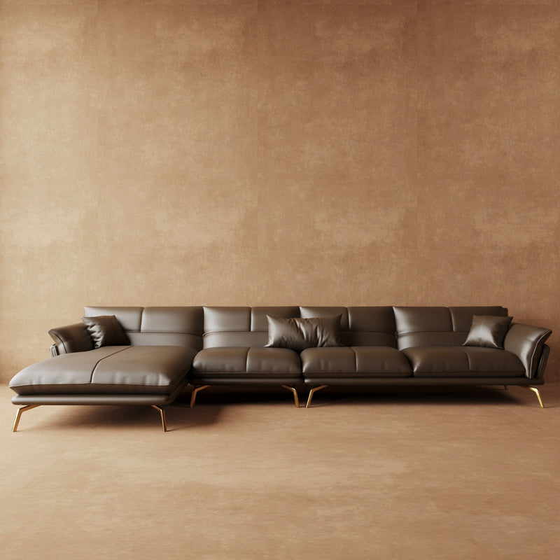 Modern Italian Leather Sofa