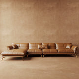 Modern Italian Leather Sofa