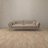 Boucle::Modern Italian Sofa  Loveseat (73") Taupe Boucle [grid:3:BCL]