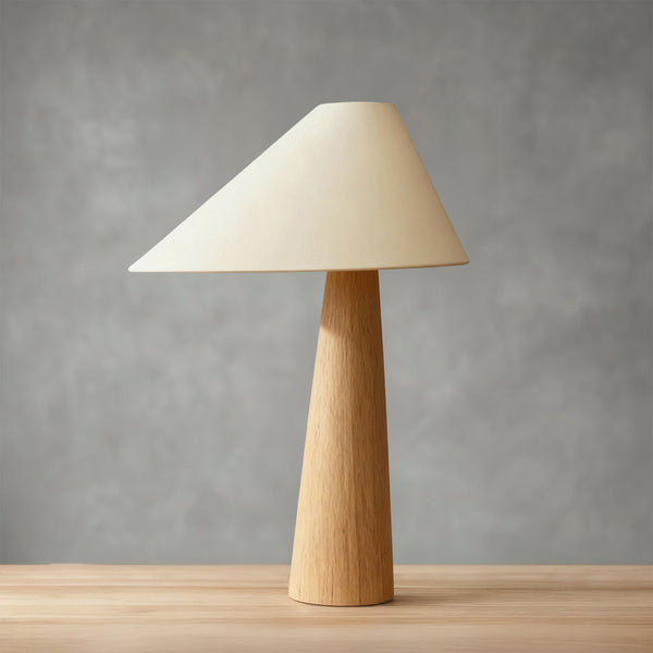 Mushi Wood Table Lamp