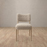 Shearling::Natural::White Oak