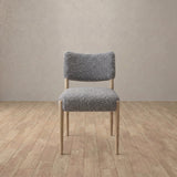 Shearling::Slate::White Oak