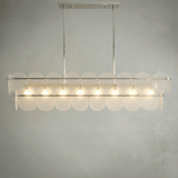 Opaline Rectangular Chandelier