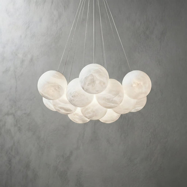Ora Cloud Alabaster Chandelier