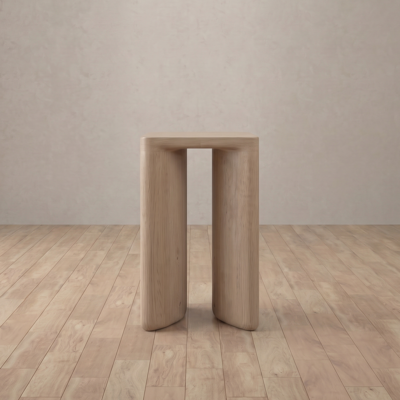 Oslo Side Table — White Oak