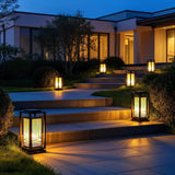 Cage Post Light (Outdoor Solar)