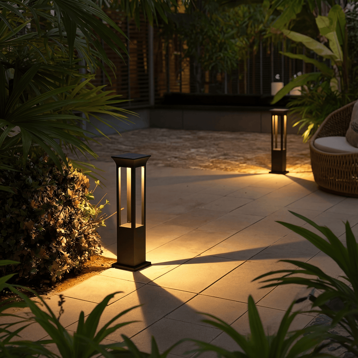 Nimbus Quad Solar Light — lifestyle